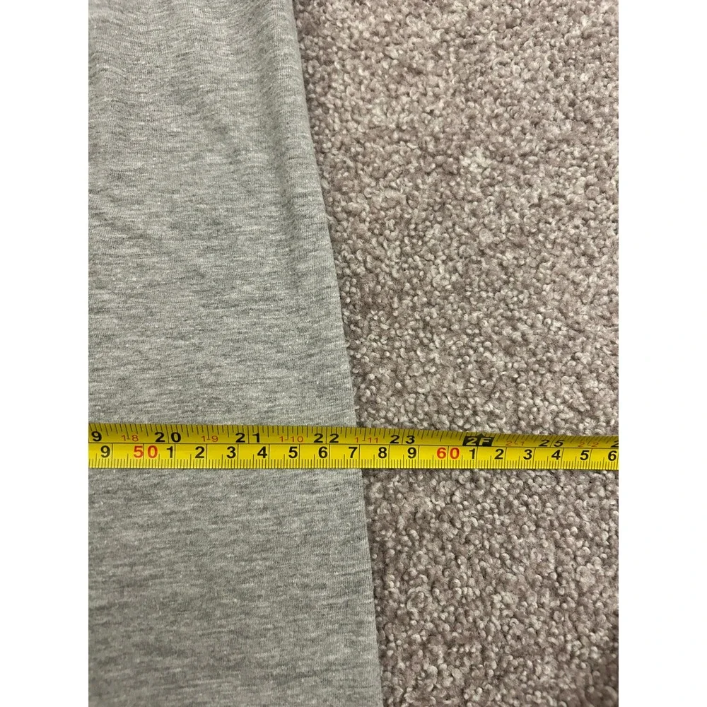 Adidas Amplifier Tee Mens Large Grey Excellent Short Sleeve Graphic T-Shirt